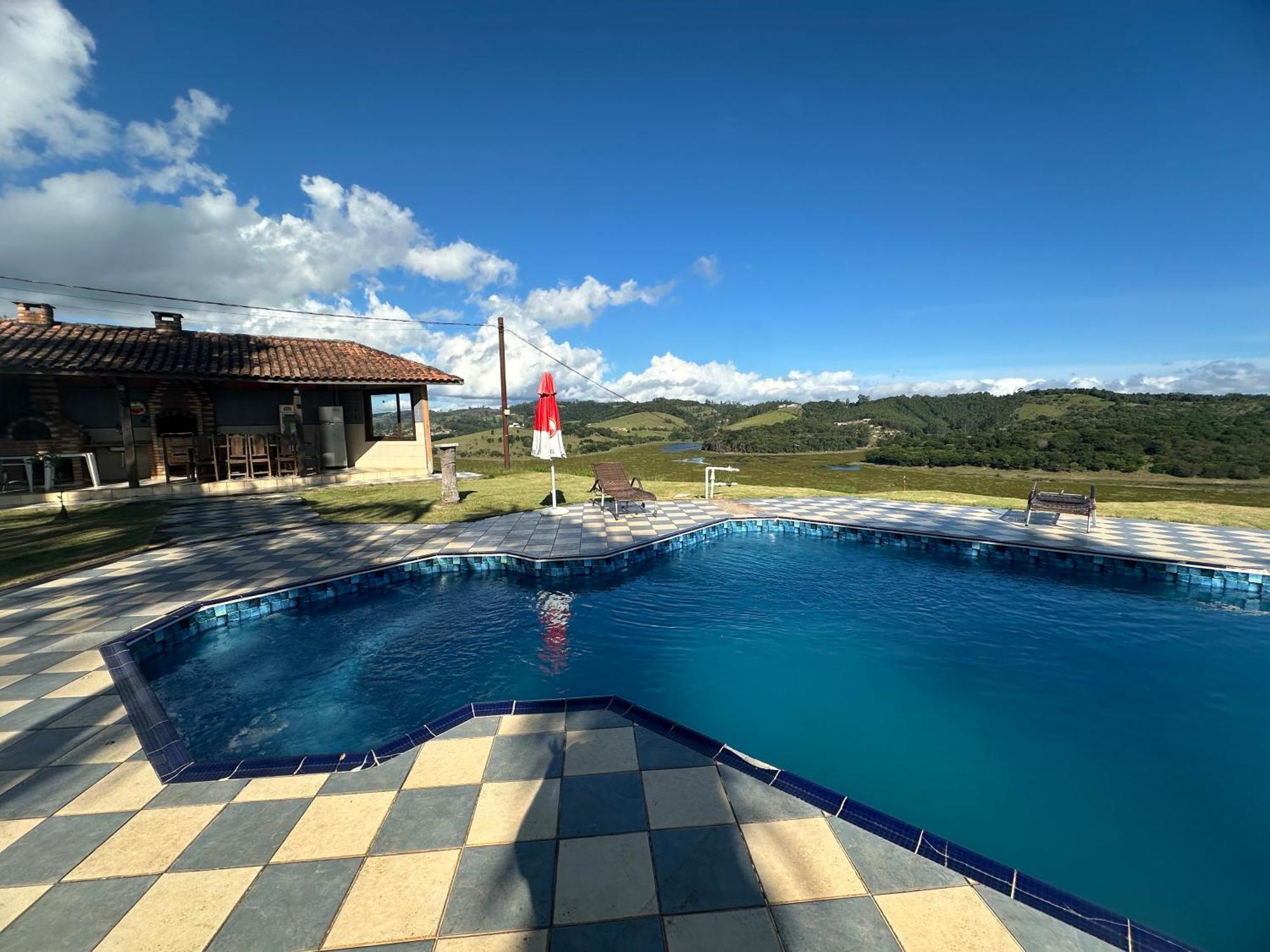 Villa Sítio frente à Barragem Salesópolis Exterior foto